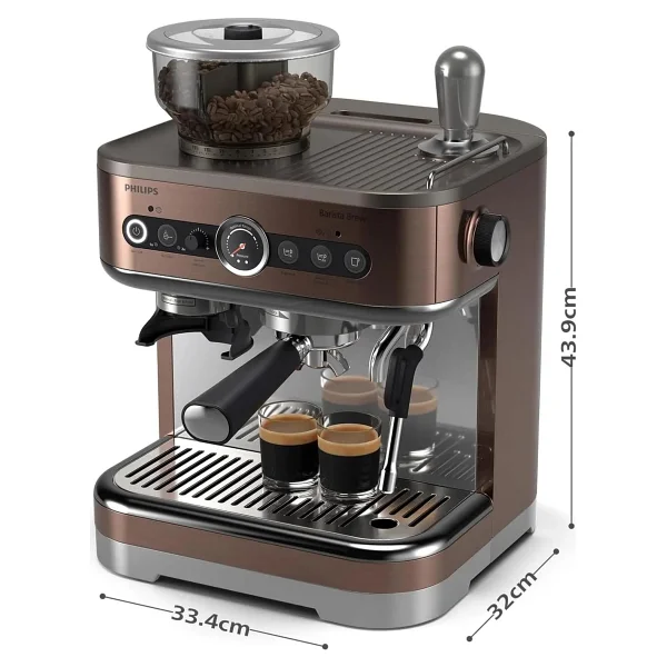 Philips Barista Brew PSA3228/41 Yarı Otomatik Espresso Makinesi - Görsel 6