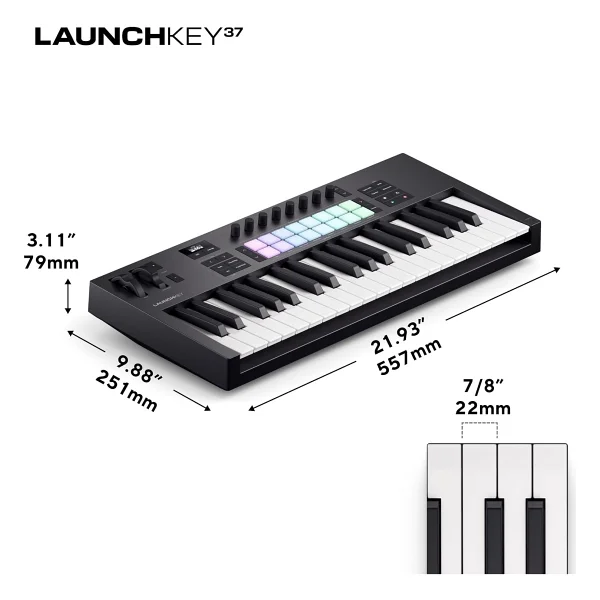 Novation Launchkey 37 MK4 Midi Klavye - Görsel 3