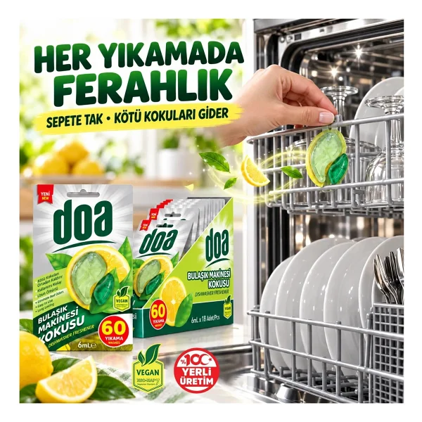 Doa Bulaşık Makinesi Kokusu 6 ml - Görsel 4