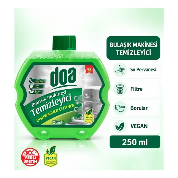 Doa Bulaşık Makinesi Temizleyici 250 ml - Görsel 3
