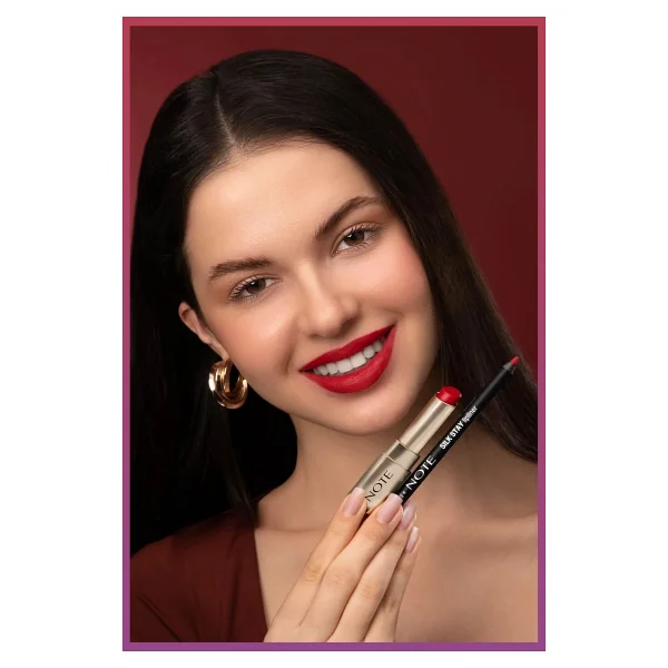 Note Silk Stay Lipliner Waterproof 02 Warm Nude Dudak Kalemi - Görsel 9