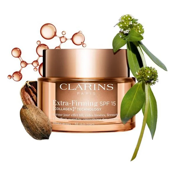 Clarins Extra Firming Jour Day Cream Spf 15 50 ml Gündüz Kremi - Görsel 4