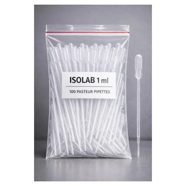 Pastör pipet 1 ml - 100 adet - Plastik Damlalık Polietilen - Görsel 6