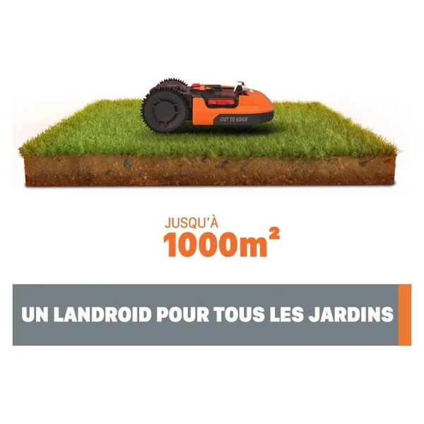 Worx WR147E.1 Landroid L1000 Robotik Çim Biçme Makinesi - Görsel 3