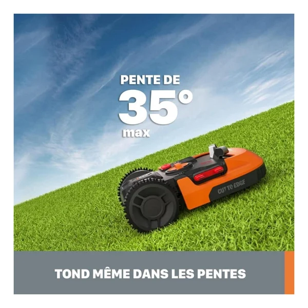 Worx WR147E.1 Landroid L1000 Robotik Çim Biçme Makinesi - Görsel 6