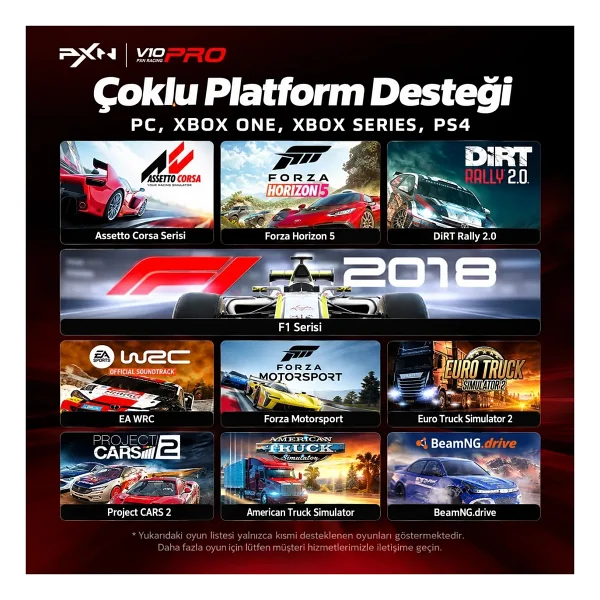 PXN V10 Pro Direksiyon Seti - Görsel 7