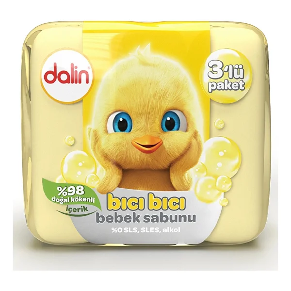 5 Adet Dalin Bebek Sabunu 3 x 75 gr - Görsel 2