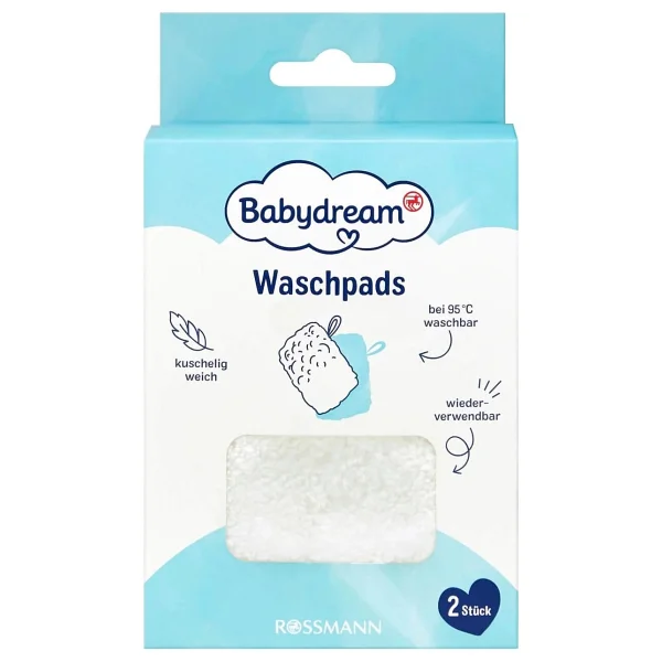 Babydream Kuru Yıkanabilir 2'li Bebek Yıkama Bezi - Görsel 2