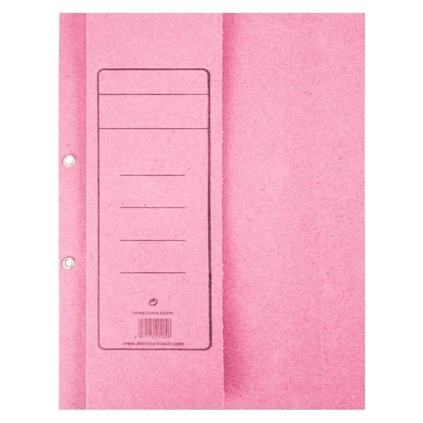 Alemdar Karton Dosya Yarim Kapak Pembe 50Li Paket - Görsel 8