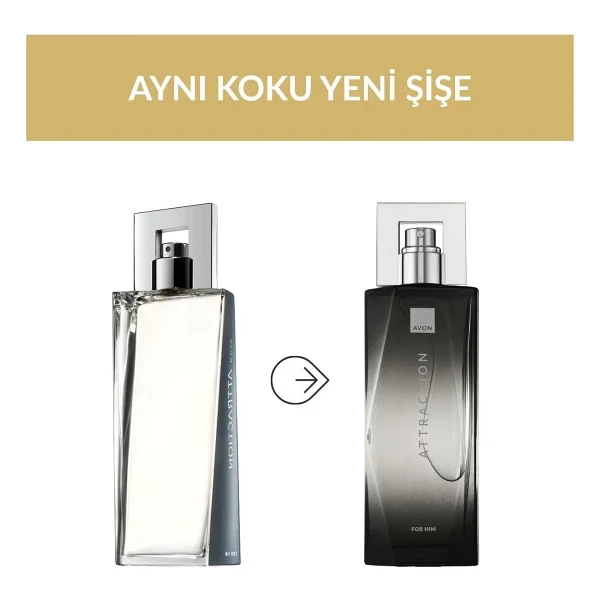 Avon Attraction EDT 75 ml Erkek Parfüm - Görsel 5