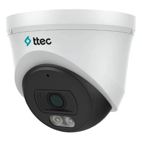 Ttec IPDP-4330M-M-Lite 4MP 2.8MM 30MT Dahili Sesli H265+ IP67 Smart LED İp Dome Kamera - Görsel 2