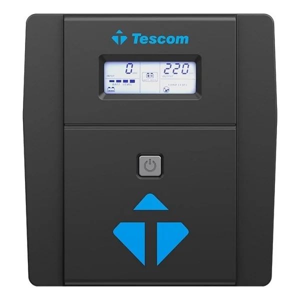 Tescom LEO1500AP 1500VA 2x12V/9AH Line Interactive UPS 900020314 - Görsel 2