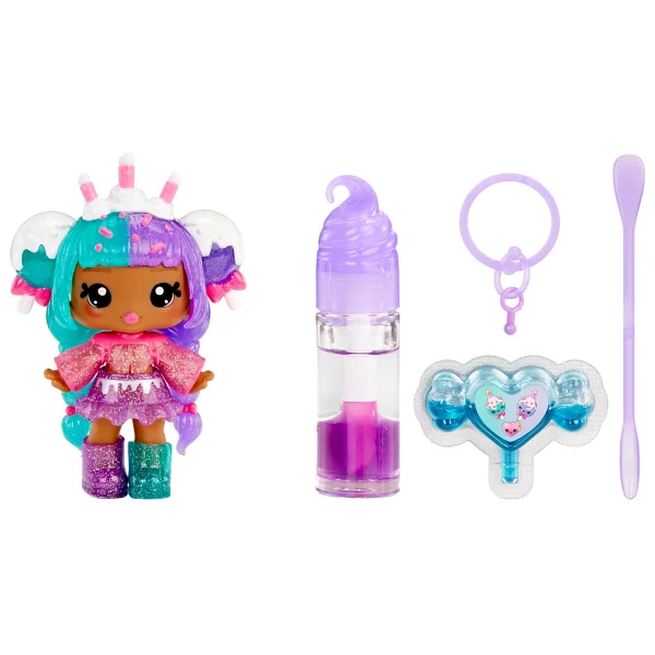 MGAE Yummiland Carly Cakepop Bebeği ve Dudak Parlatıcısı - Gizemli Renk Serisi - Görsel 9