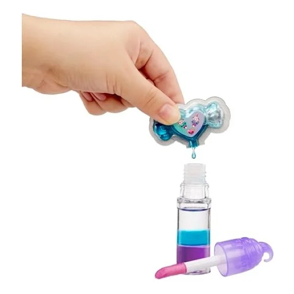 MGAE Yummiland Carly Cakepop Bebeği ve Dudak Parlatıcısı - Gizemli Renk Serisi - Görsel 5