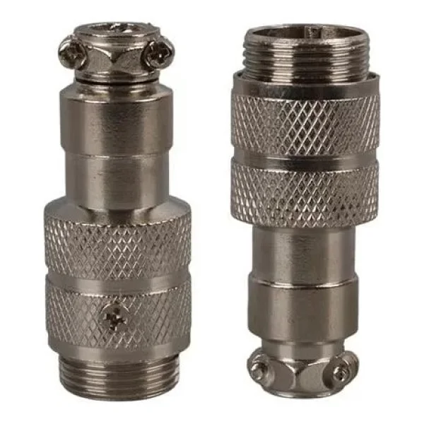 Mayk Gx16-3 Pinli Metal Erkek Konnektör (M16 - 16Mm) - Görsel 2