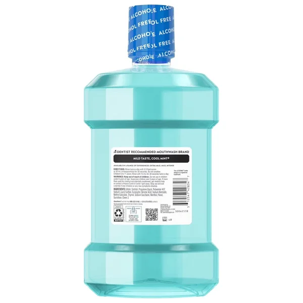 Listerine Zero Hafif Nane Aromalı Alkolsüz 1.5 lt Gargara - Görsel 2