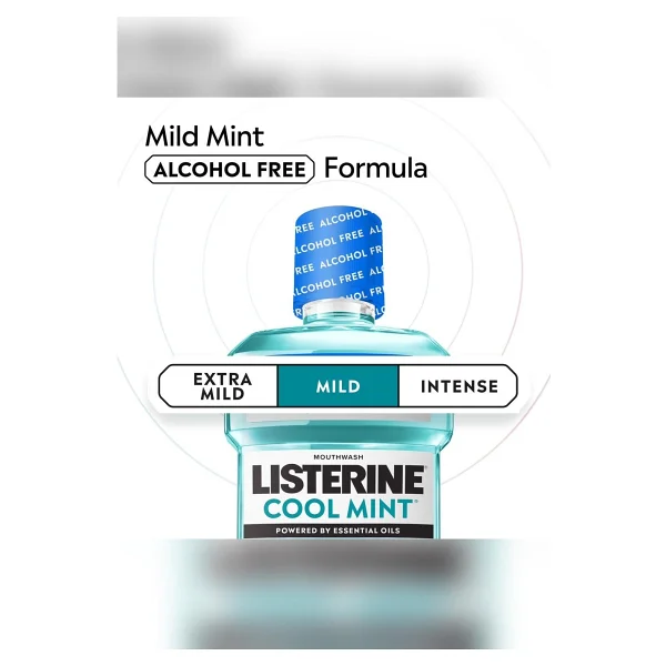 Listerine Zero Hafif Nane Aromalı Alkolsüz 1.5 lt Gargara - Görsel 5
