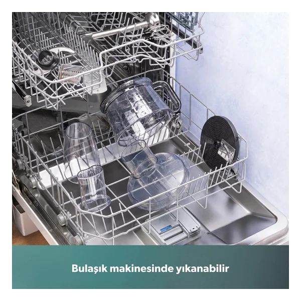 Homend Functionall 2851H 2000 W Kırmızı Mutfak Robotu - Görsel 6
