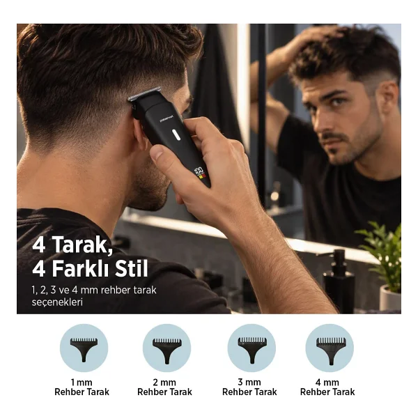 PoloSmart PSC88 Saç ve Sakal Kesme Makinesi - Görsel 4