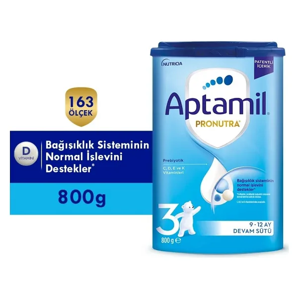 Aptamil 3 Devam Sütü 800 gr - Görsel 10