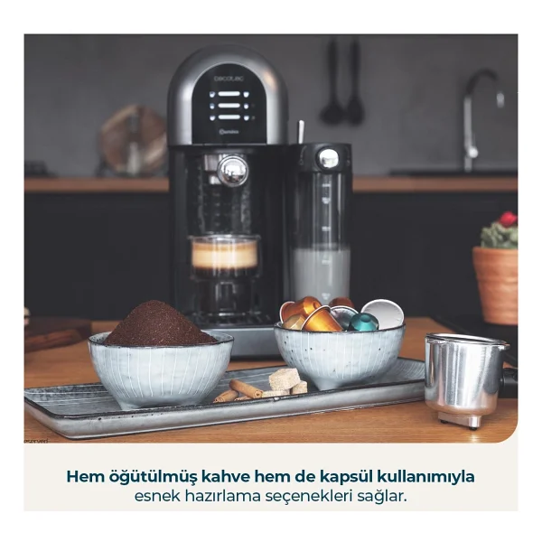 Cecotec Instant-Ccino 20 Nera Yarı Otomatik Espresso Makinesi - Görsel 4