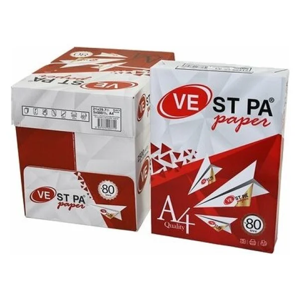 ve Stpa Offıce Paper A4 Fotokopi Kağıt 2500LÜ 210X297MM - Çok Renkli - Görsel 2