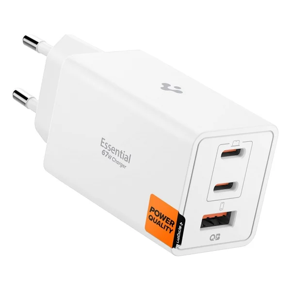 Spigen ACH08710 67 W Beyaz Hızlı Şarj Adaptörü - Görsel 9