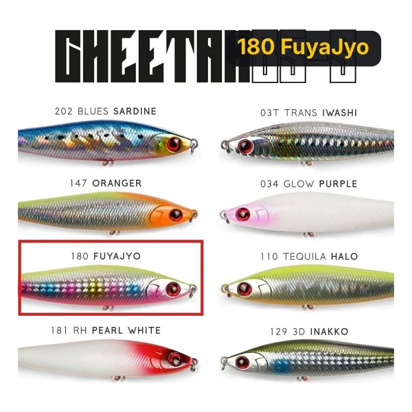 Fujin Cheetah 85S 8.5 cm 20 gr Sahte Balık - Görsel 6