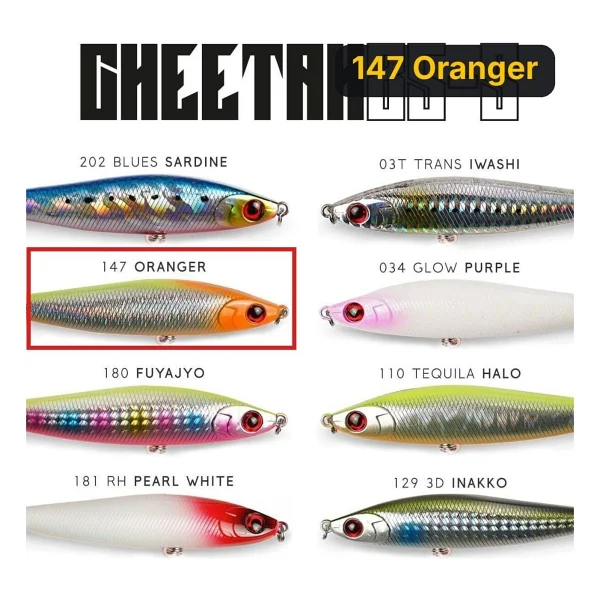Fujin Cheetah 85S 8.5 cm 20 gr Sahte Balık - Görsel 5