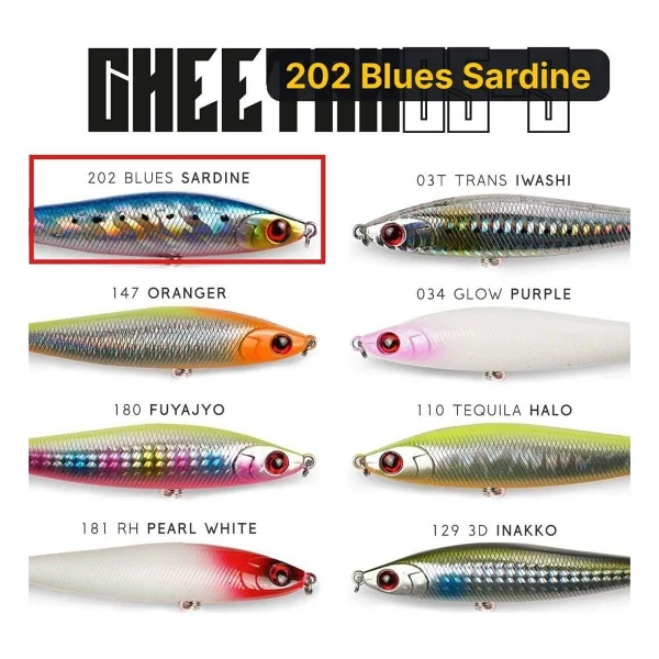 Fujin Cheetah 85S 8.5 cm 20 gr Sahte Balık - Görsel 8