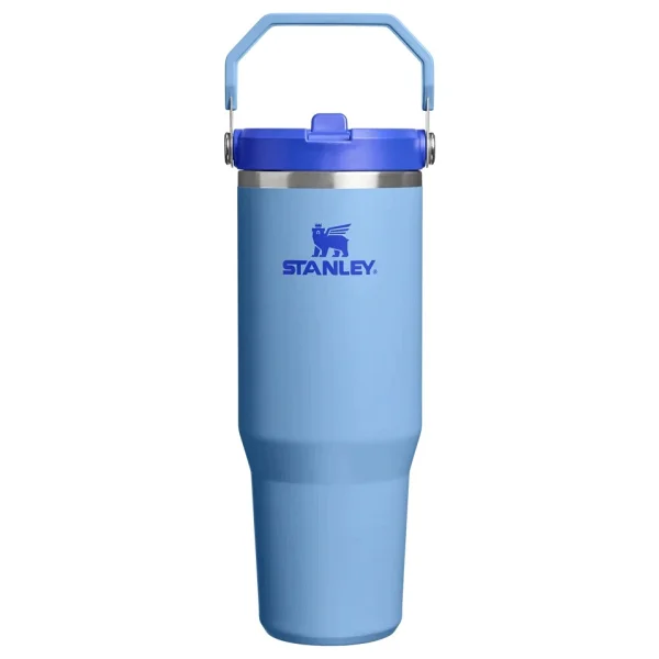 Stanley The Iceflow Flip Straw Lacivert 0.60 lt Pipetli Termos Bardak - Görsel 10