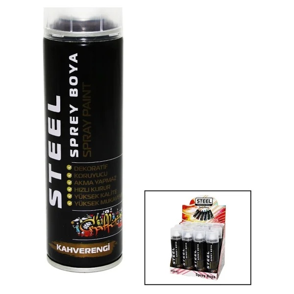 Sprey Boya Kahverengi 200 Ml - Görsel 2