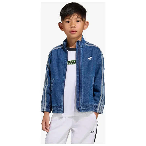 adidas Firebird Denim Çocuk Mavi Ceket - Görsel 9