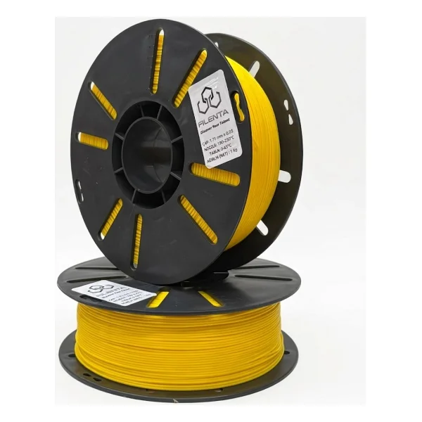 Filenta Sarı Pla Premium Filament 1.75MM 1kg - Görsel 2