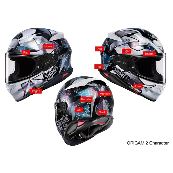 Shoei NXR2 Origami Full Face Motosiklet Kaskı - Görsel 5