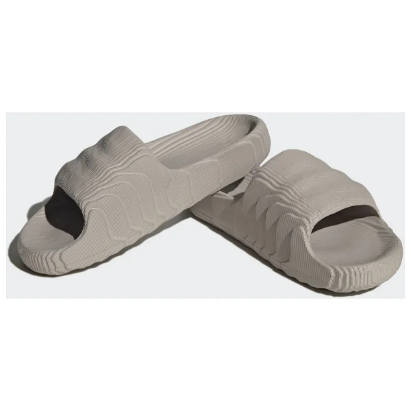 Adidas Adilette 22 HQ4670 Bej Terlik - Görsel 4
