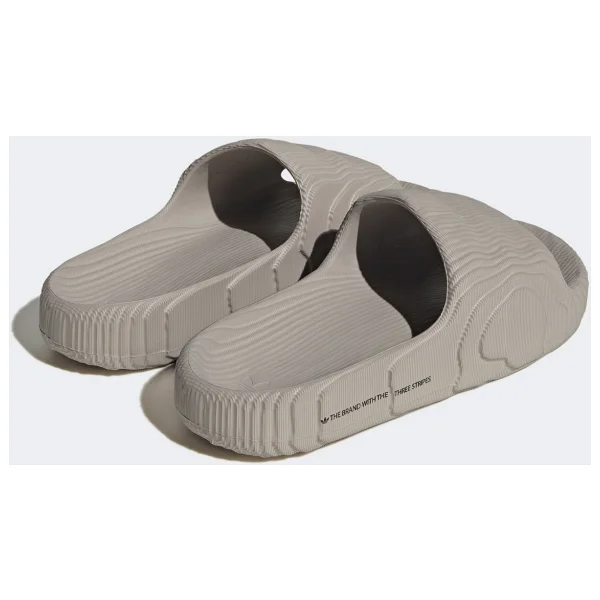 Adidas Adilette 22 HQ4670 Bej Terlik - Görsel 5