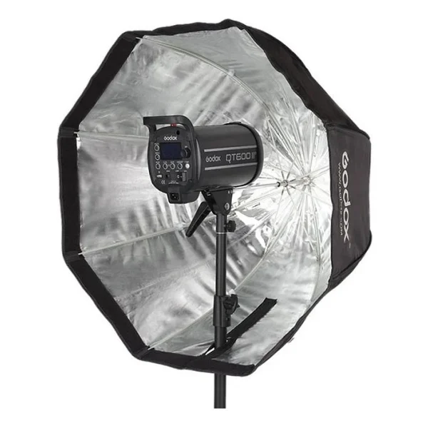 Godox SB-GUBW 80 cm Grid'li Şemsiye Softbox - Görsel 6