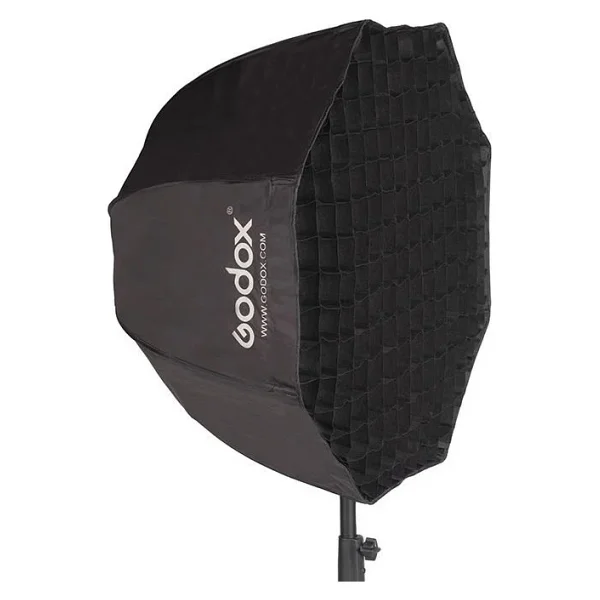 Godox SB-GUBW 80 cm Grid'li Şemsiye Softbox - Görsel 7