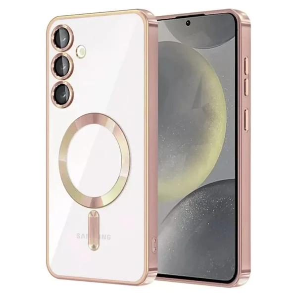 Samsung Galaxy A35 5g Kross Magneticsafe Kapak - Rose - Görsel 4