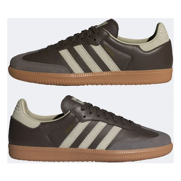 Adidas Samba OG ID1481 Koyu Kahverengi Erkek Sneaker - Görsel 9