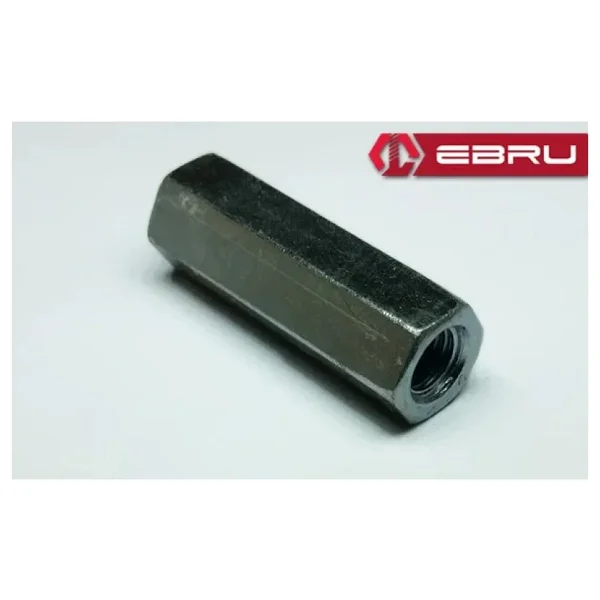 Ebru Altıköşe Uzatma Somunu M8x40 - 2 Adet - Görsel 2