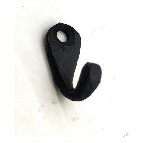 Antika Tarz Dekoratif Pirinç Tekli Mini Askı - 27x11 mm, Oksit - Görsel 2