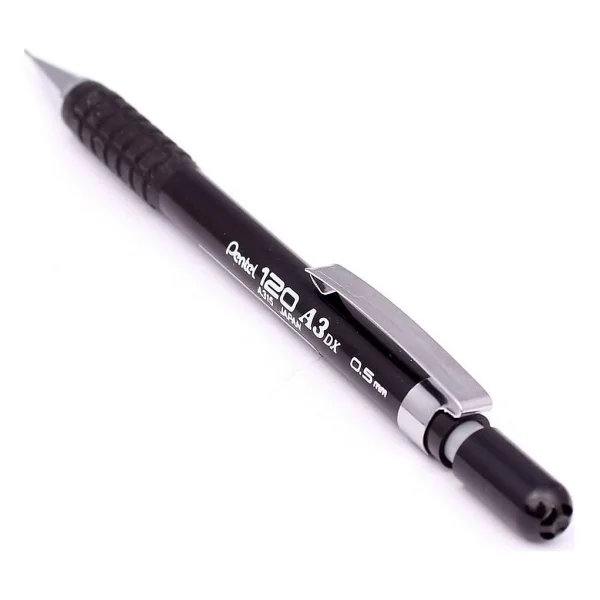 Pentel 120 A315 Siyah 0.5 mm Versatil Uçlu Kalem - Görsel 2