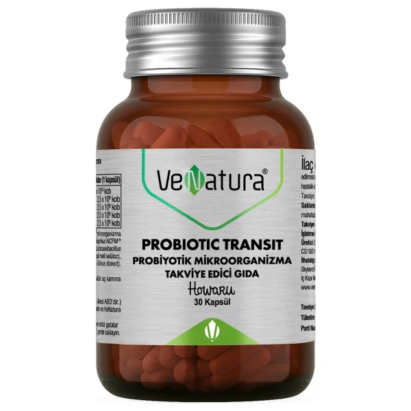 Venatura Probiotic Transit 30 Kapsül - Görsel 3