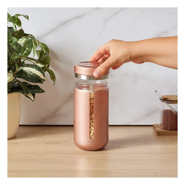 Karaca Mastermaid Rose Gold Kaşıklı Kilitli 1000 ml Saklama Kabı - Görsel 4