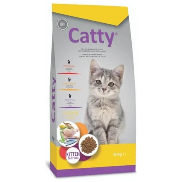 Catty Kitten Tavuklu 15 kg Yavru Kedi Maması - Görsel 2
