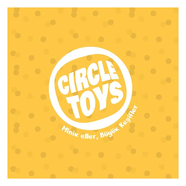Circle Toys 6'lı Geometrik Yumurta Eşleme Oyunu - Görsel 9