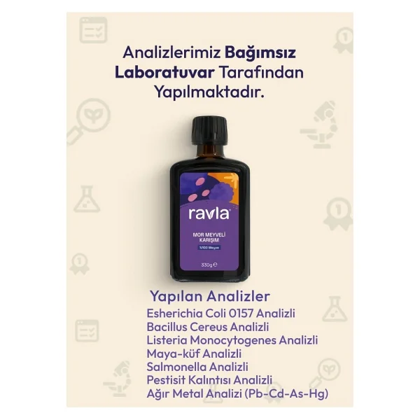 Ravla Kids Mor Meyveli Karışım 330 gr - Görsel 5