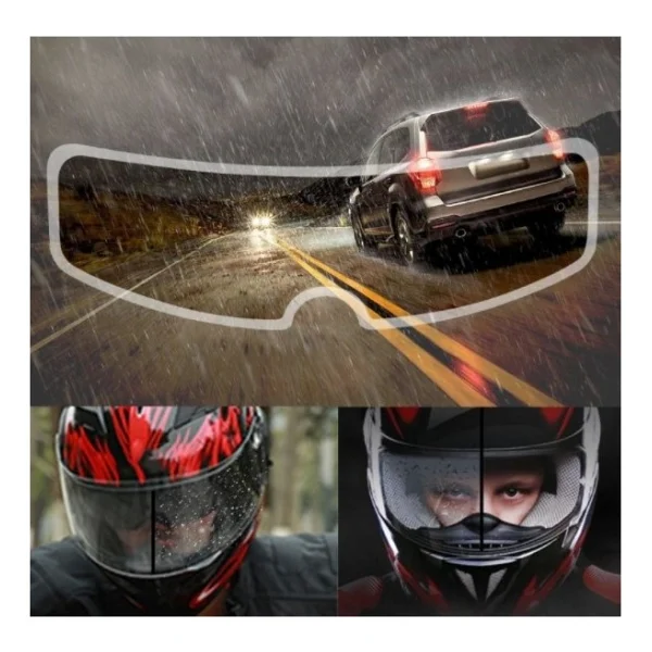 Ttt Motosiklet Kaskı Için Yağmur Kaydırıcı - Görsel 4